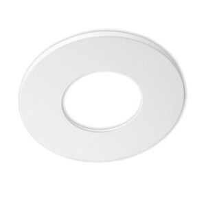 Collerette ronde en aluminium pour support IP68 spot 24V