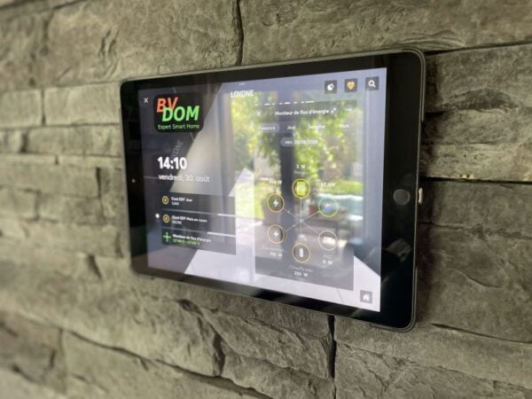 Ipad mural loxone alimentation 24V LOXLED